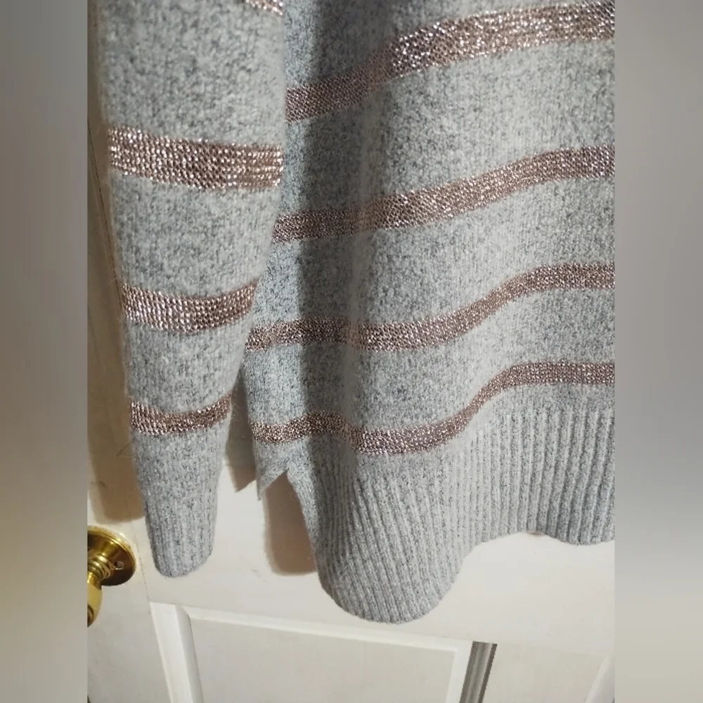 Lane Bryant mohair blend knit and metallic Sparkle Sweater Tunic sz 18/20 - Picture 6 of 6